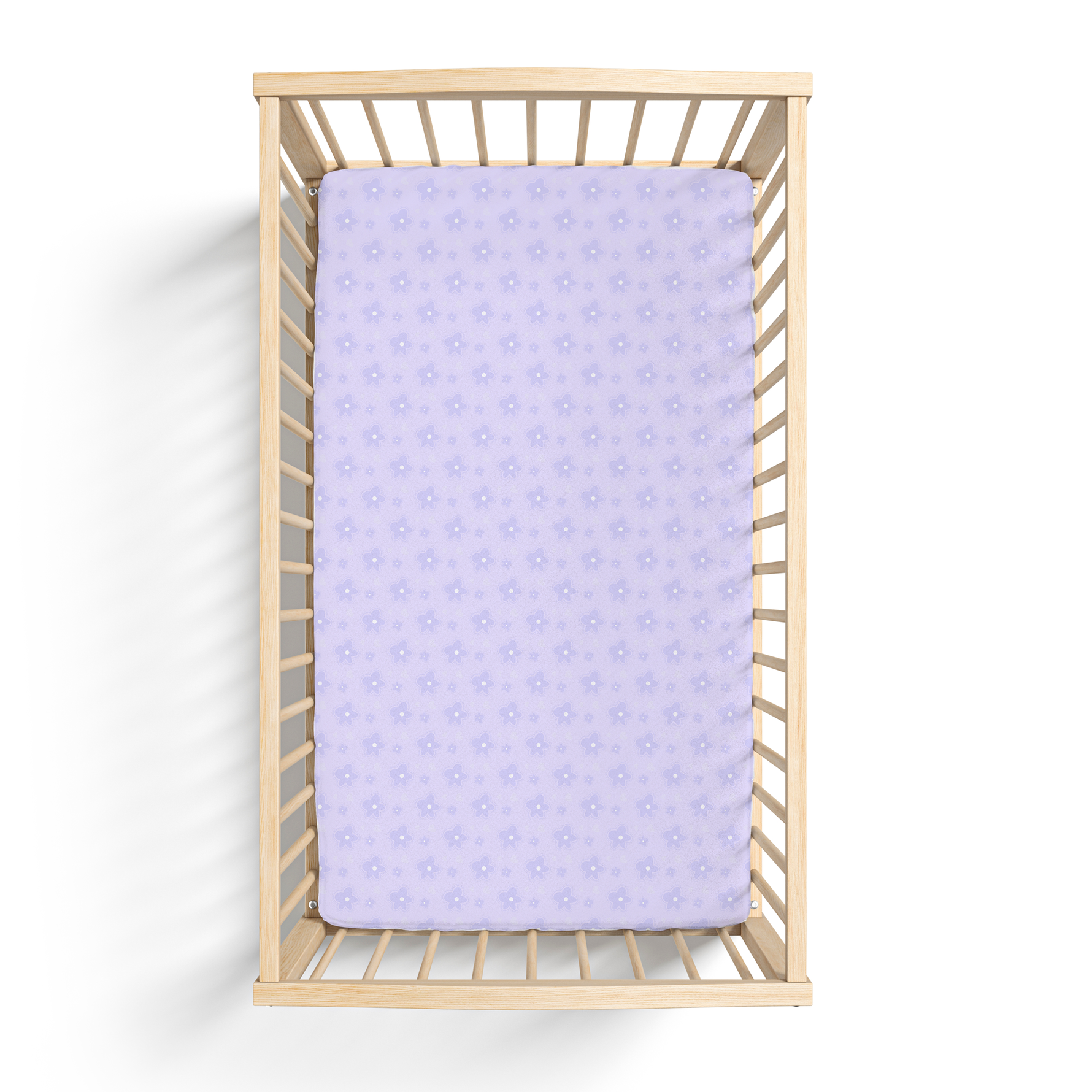Field of Daisies Crib Sheet - Lindsay Ann Artistry