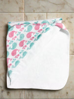 Whale of a Time Hooded Baby Bath Towel - Lindsay Ann Artistry