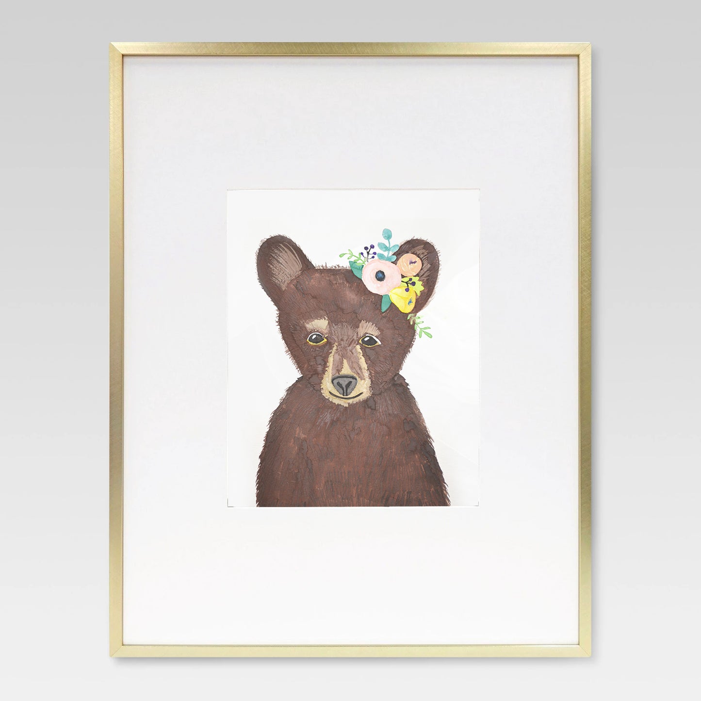 Boho Baby Lion, Tiger, and Bear Cubs Watercolor Print Set - Lindsay Ann Artistry