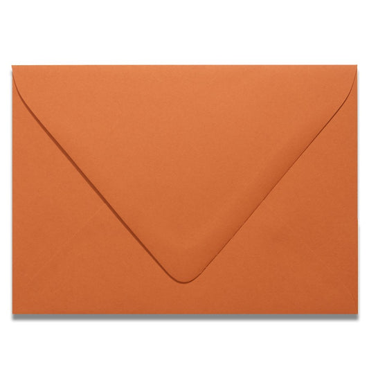 A7 Euro Flapped Envelopes - Oranges - Lindsay Ann Artistry