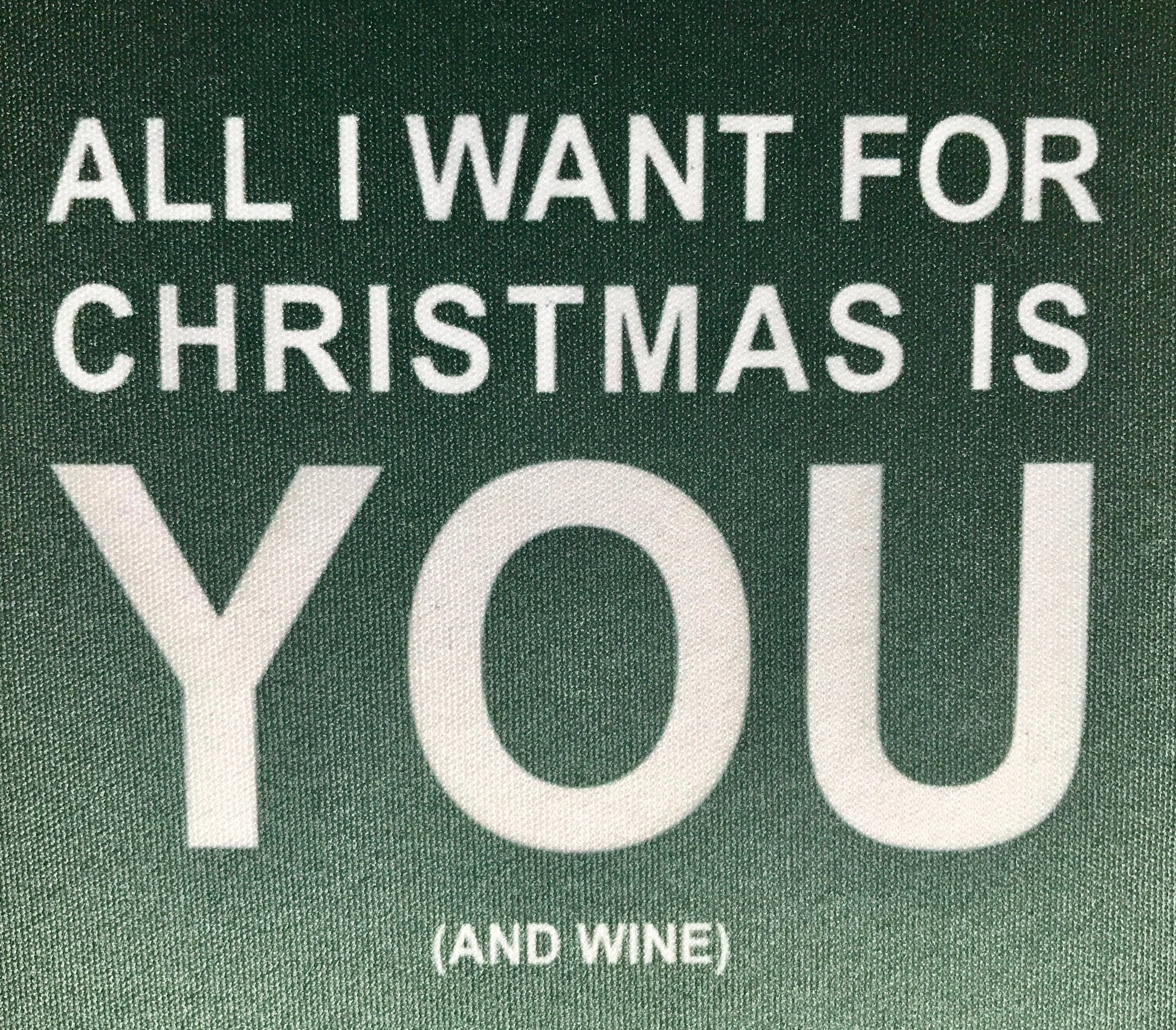 All I Want for Christmas Insulated Wine Tote Bag - Lindsay Ann Artistry