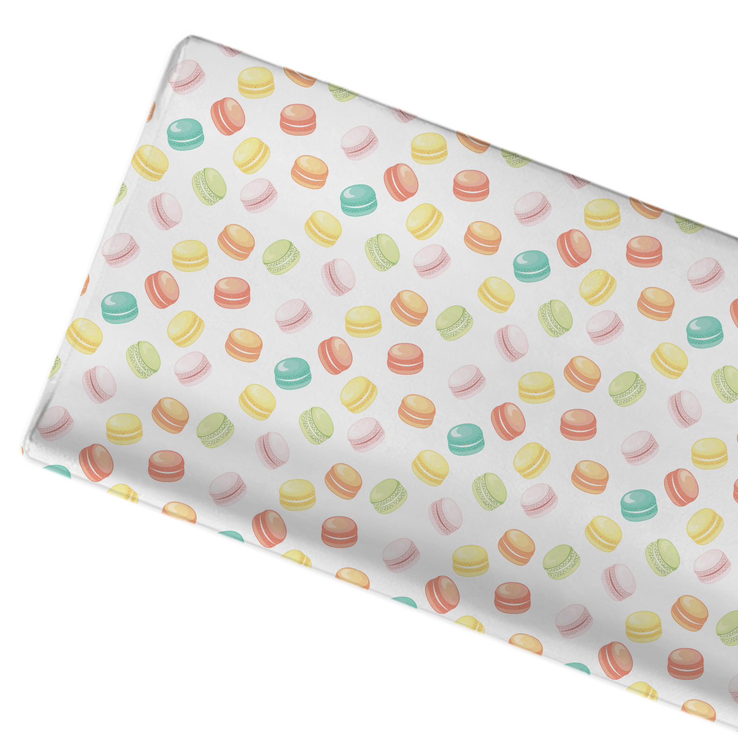 Sweet Macarons Changing Pad Cover - Lindsay Ann Artistry